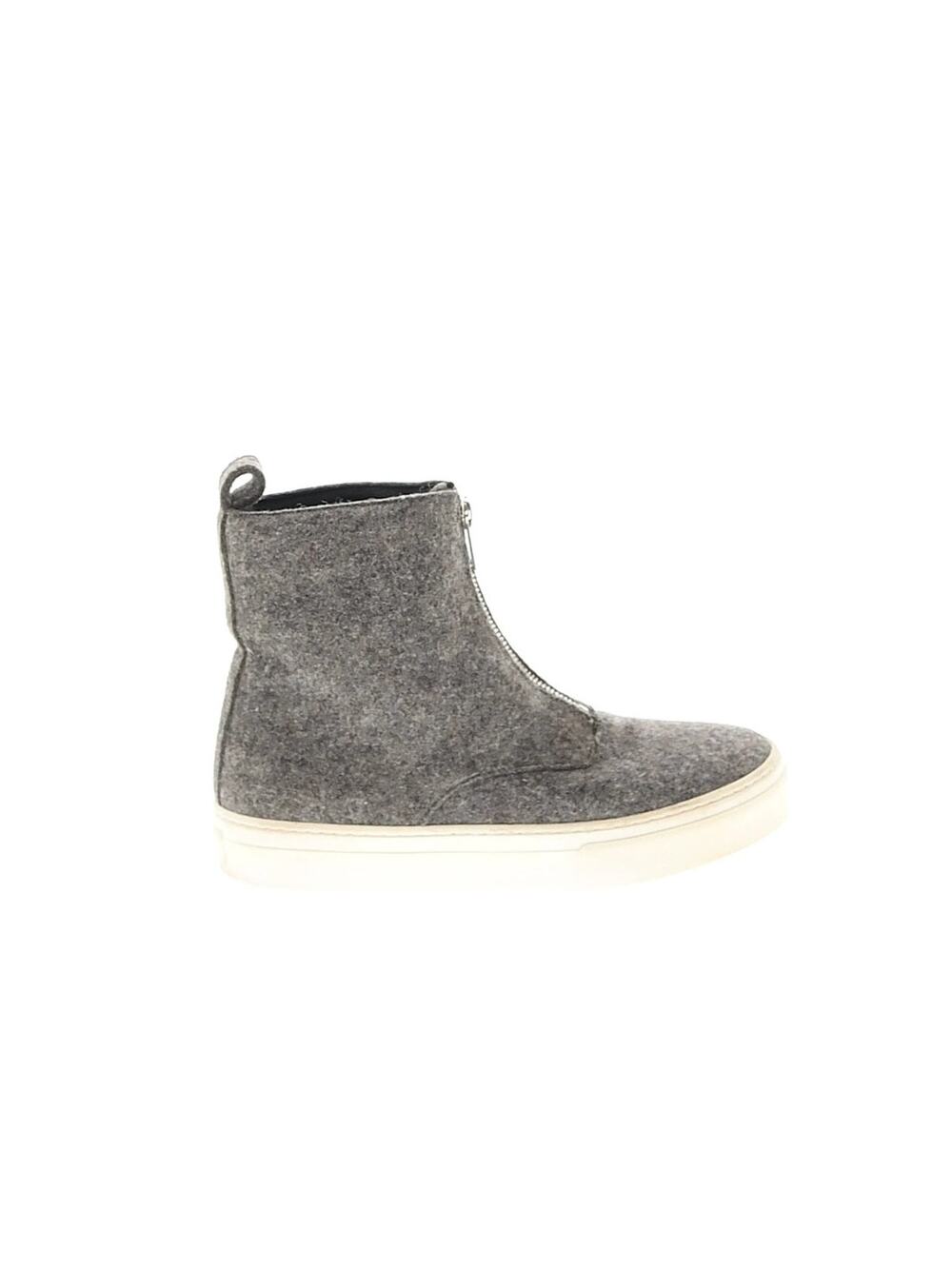 Celine Zip Up HIgh Top Trainers Gray